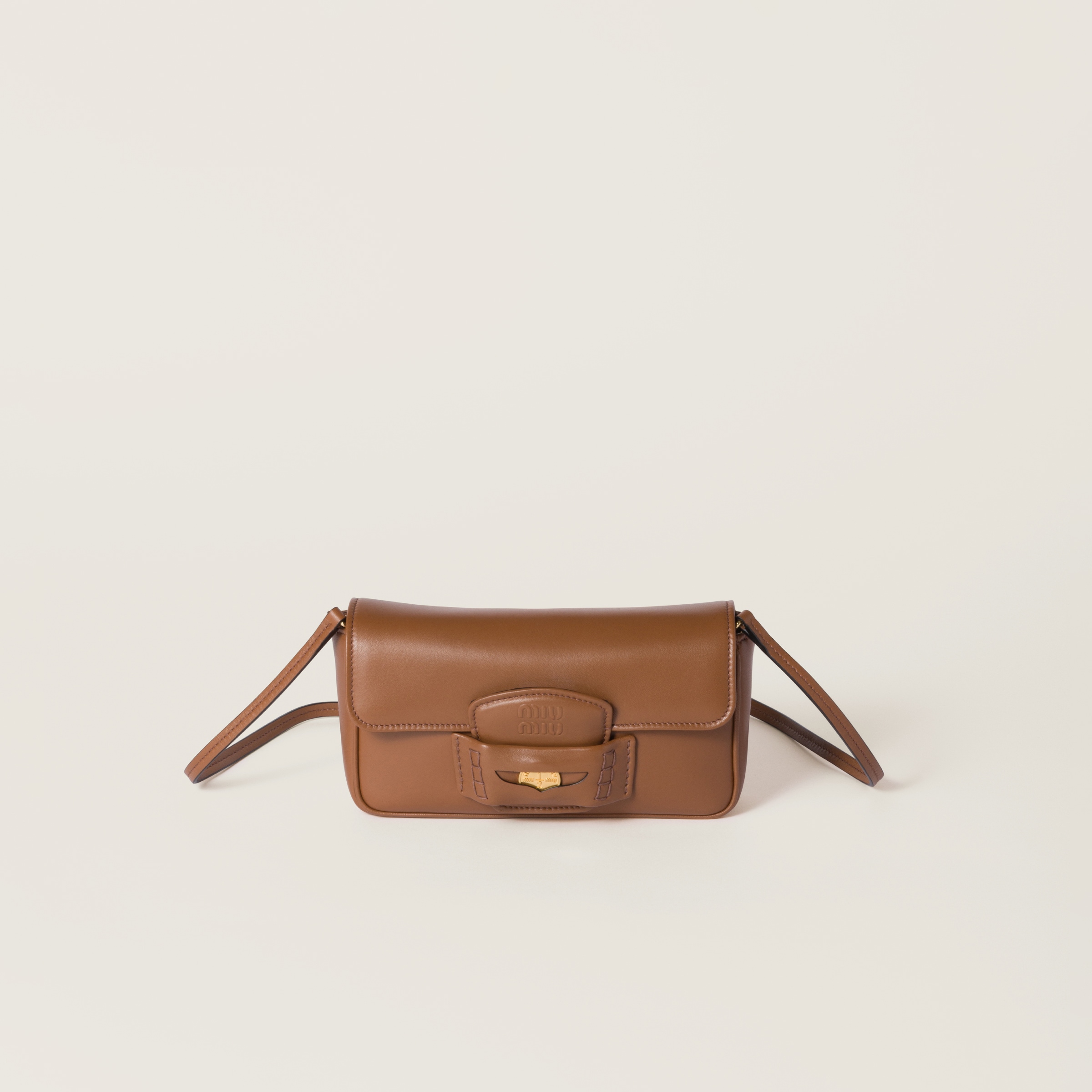 Penny nappa leather shoulder bag