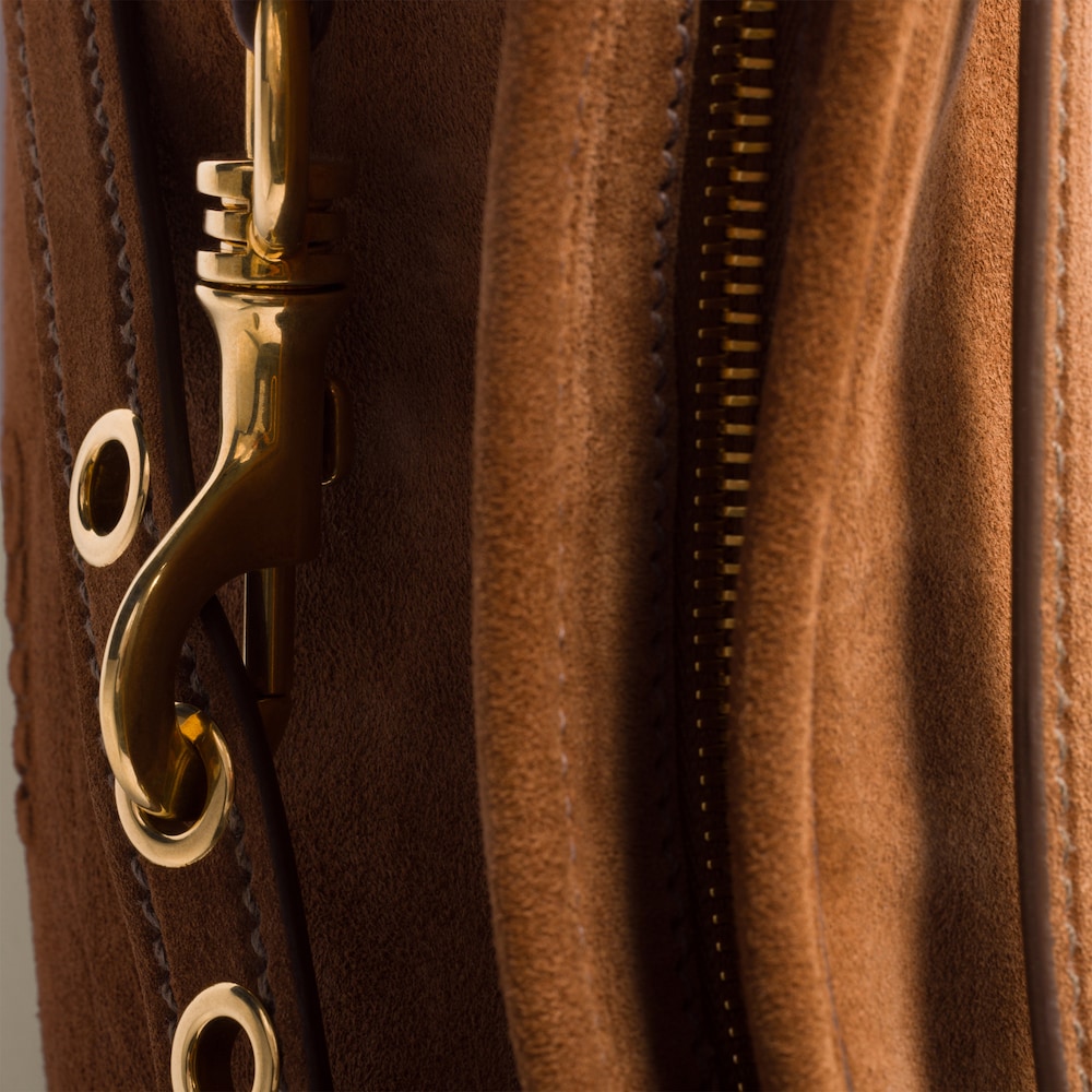 Aventure suede bag