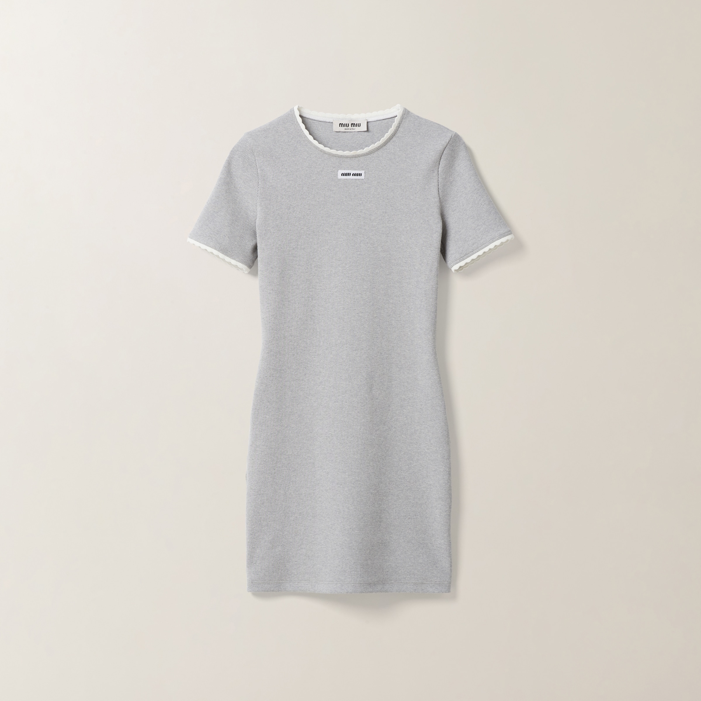 Cotton mini-dress