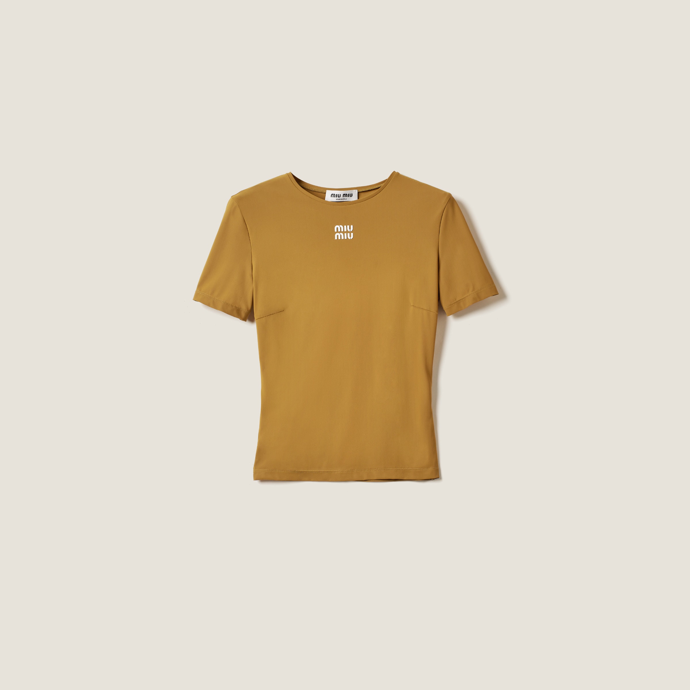 Stretch jersey top