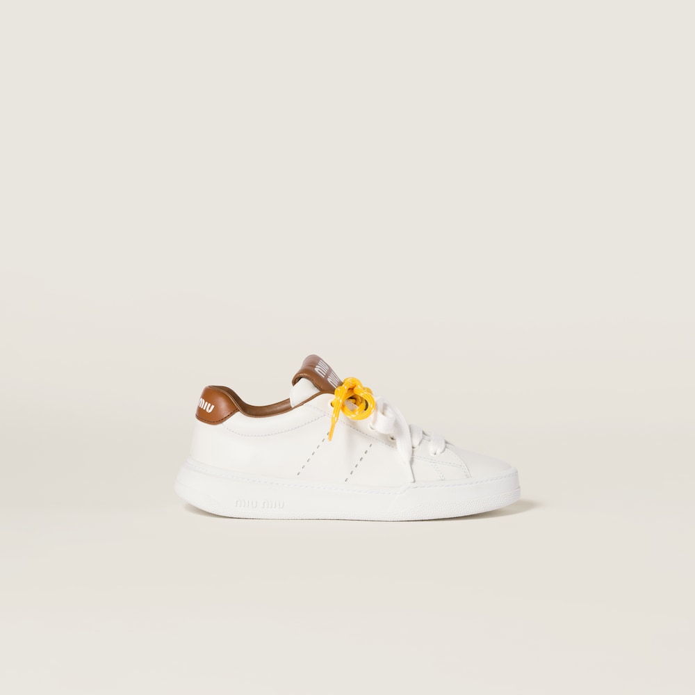 Leather sneakers