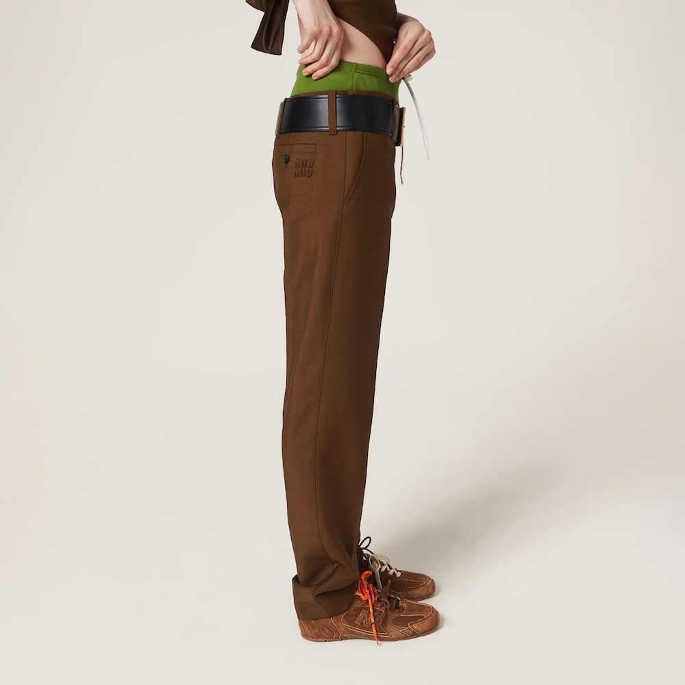 Mohair pants