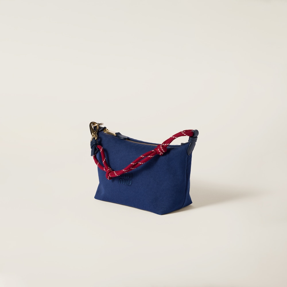 Gabardine pouch