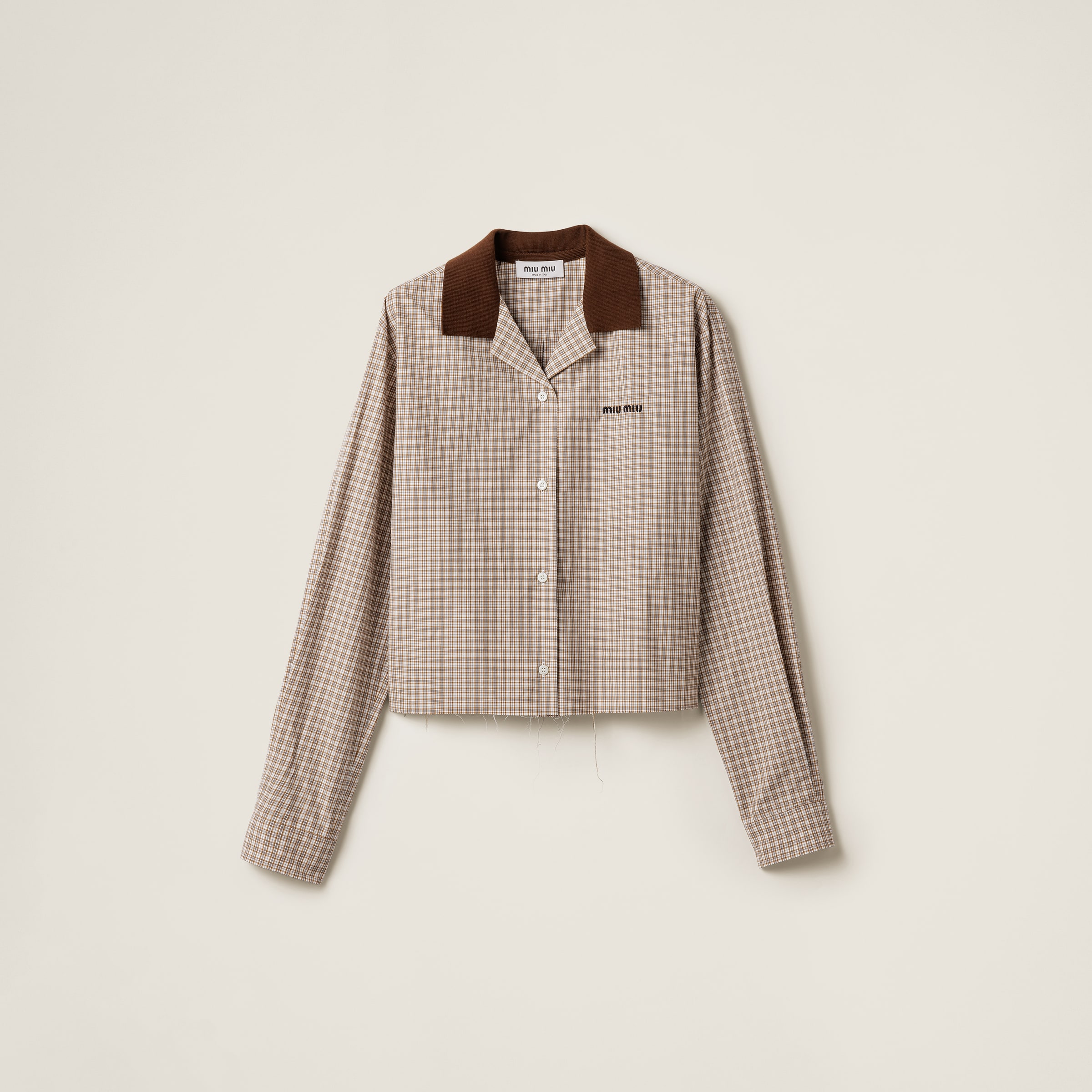 Checked shirt