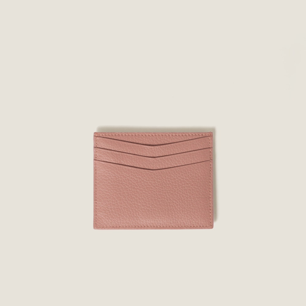 Leather card holder