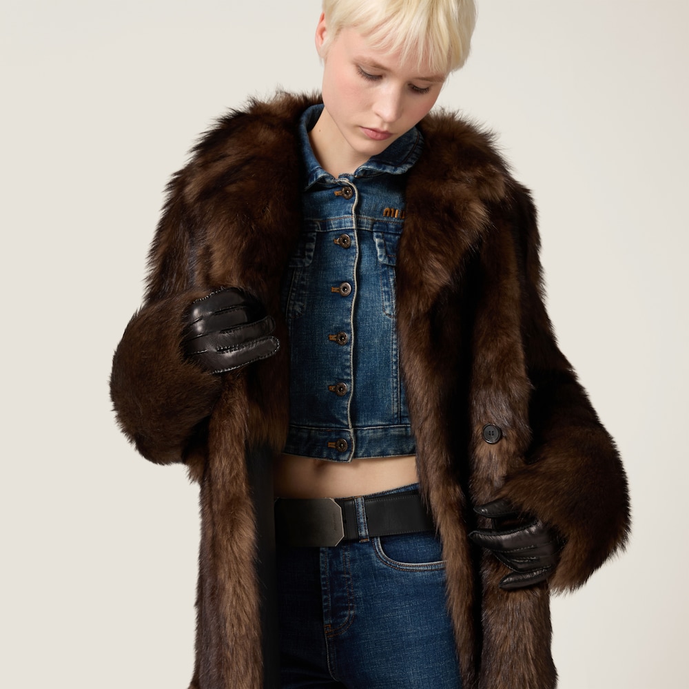 Shearling coat