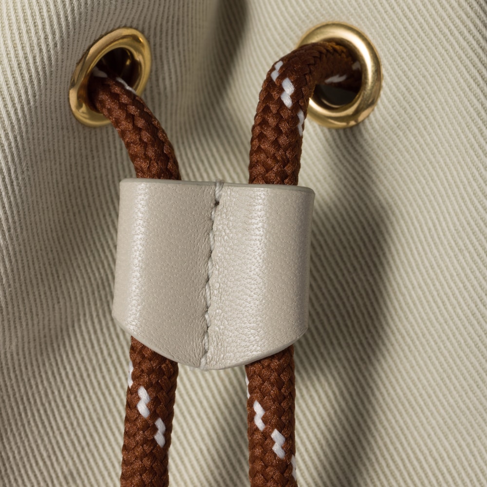 Gabardine pouch