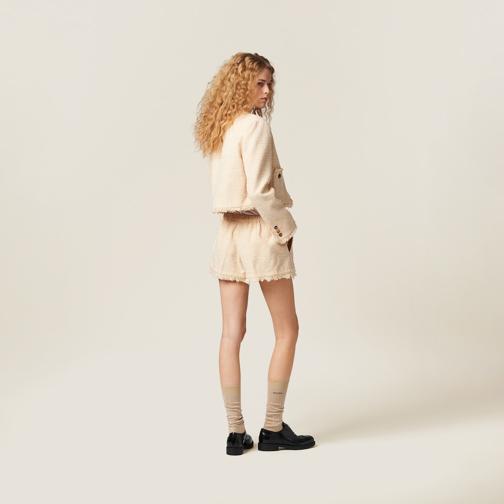 Tweed shorts