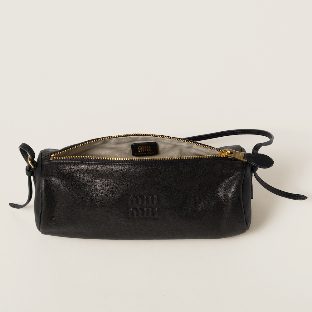 Nappa leather pouch