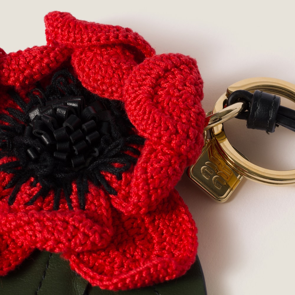 Trick leather keyring