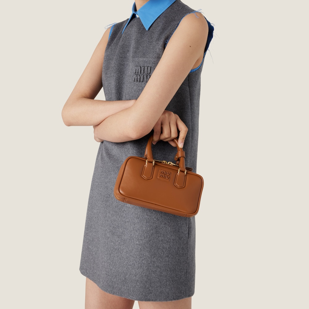 Velour mini-dress