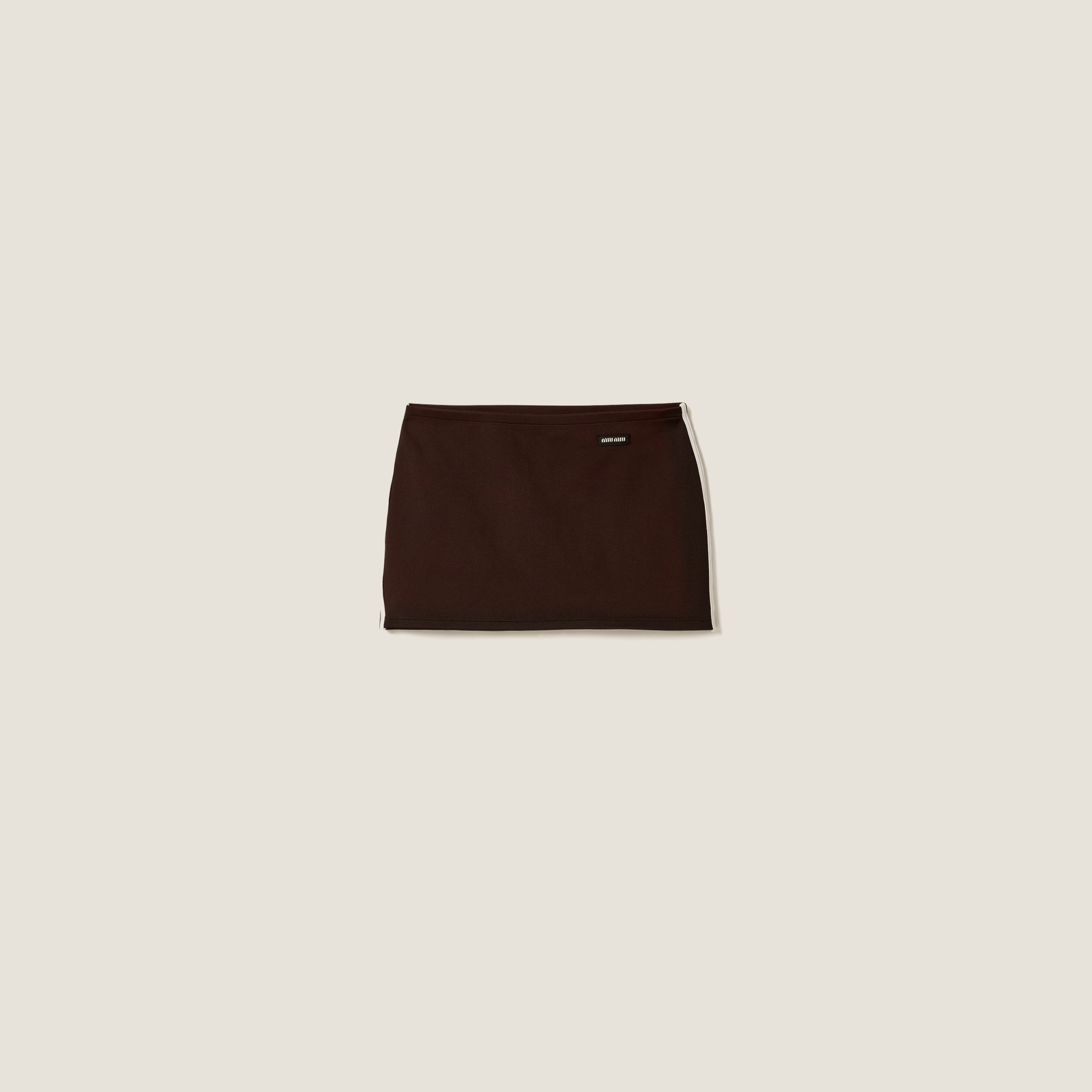 Technical yarn miniskirt
