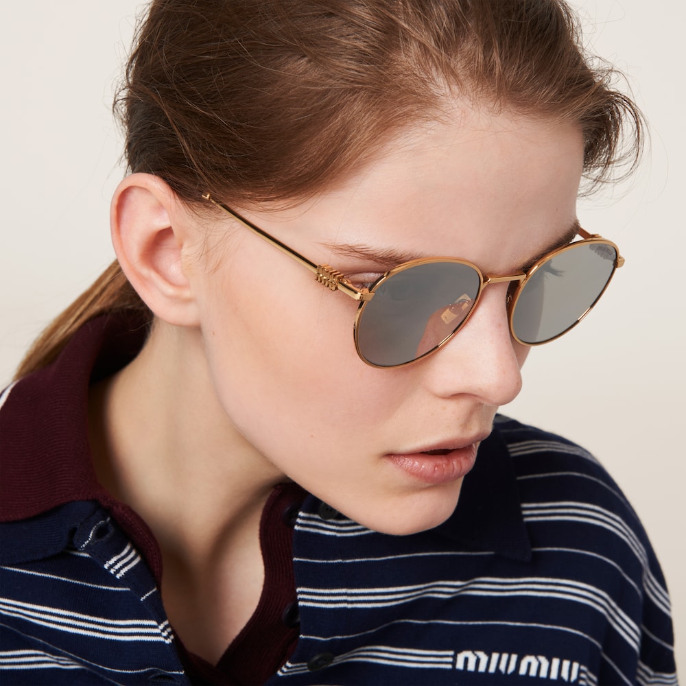 Miu Miu Logo sunglasses