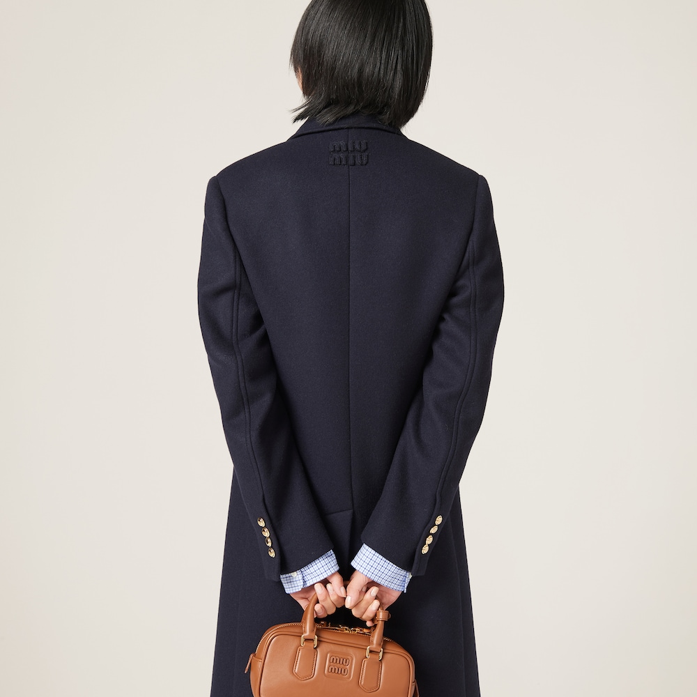 Double-breasted cloth coat