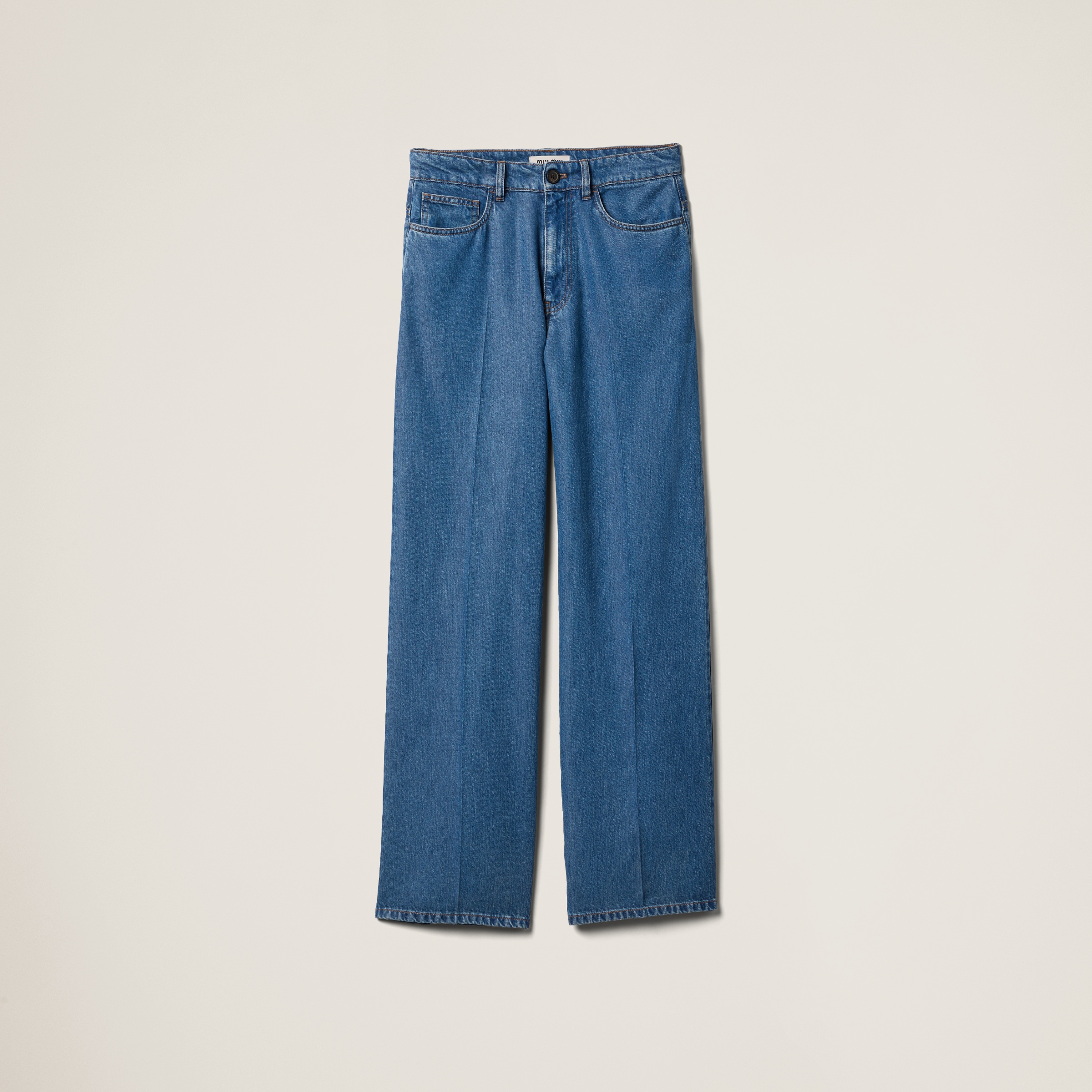 Five-pocket denim jeans