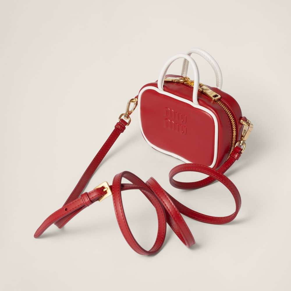 Beau leather micro-bag