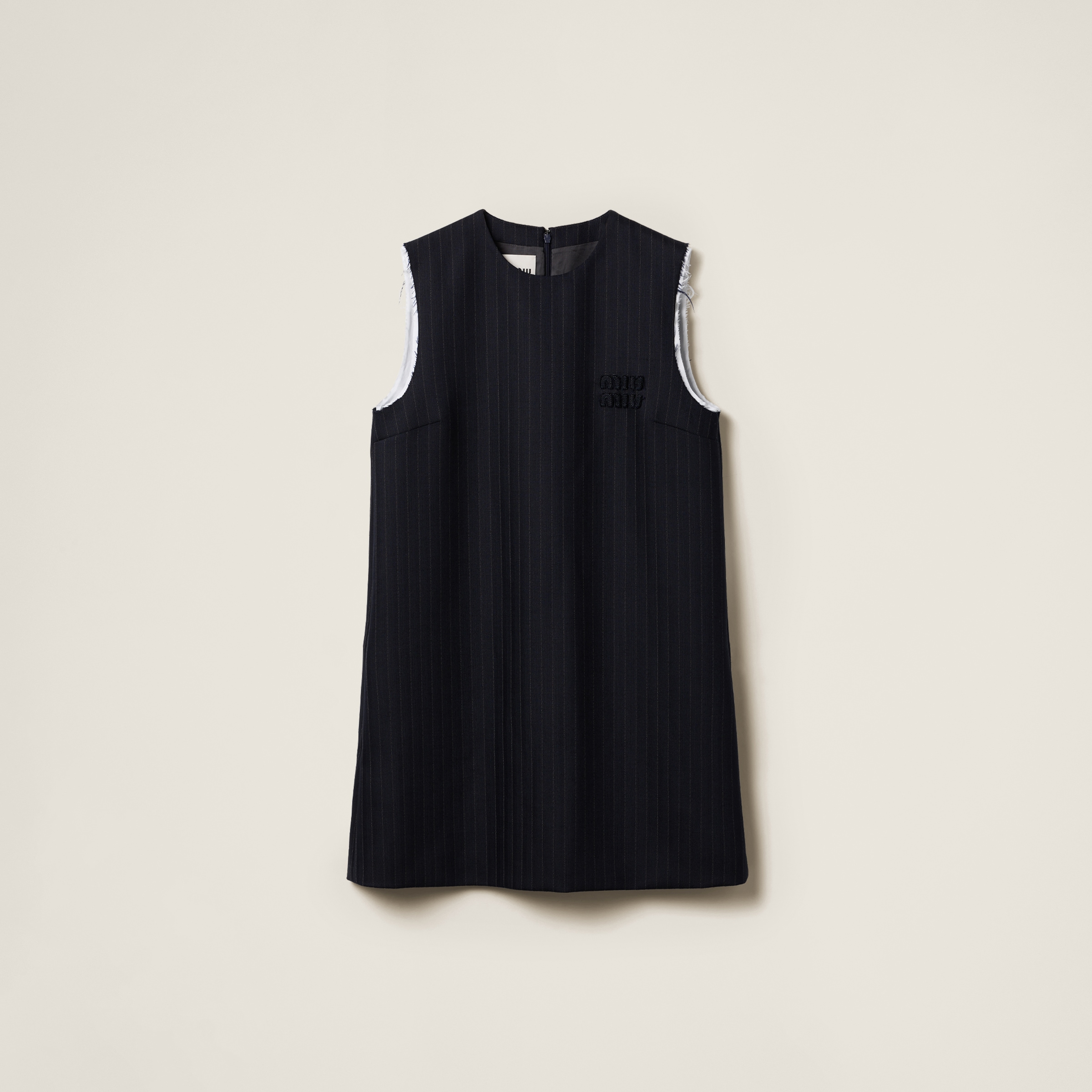 Pinstriped dress