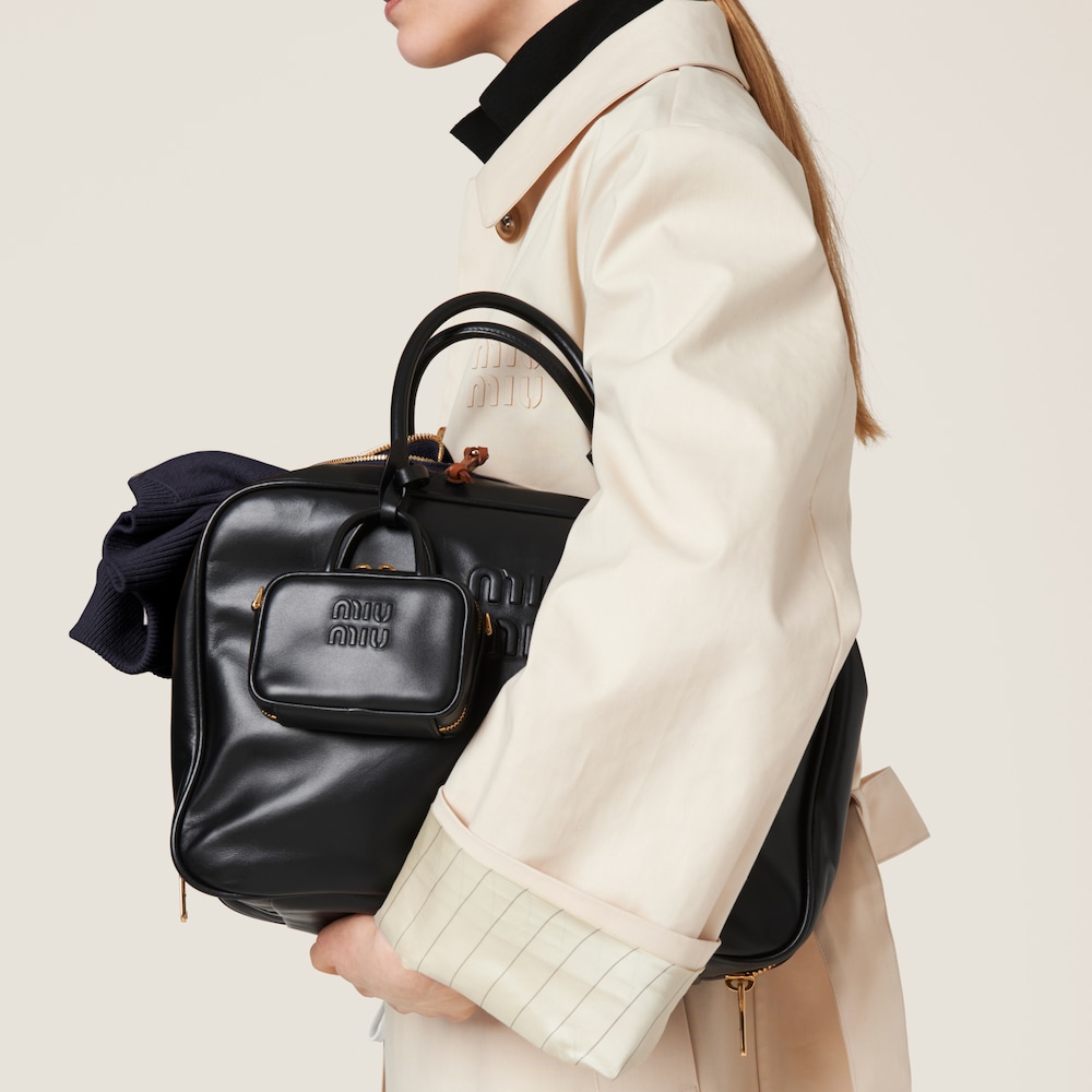 Single-breasted double cotton raincoat