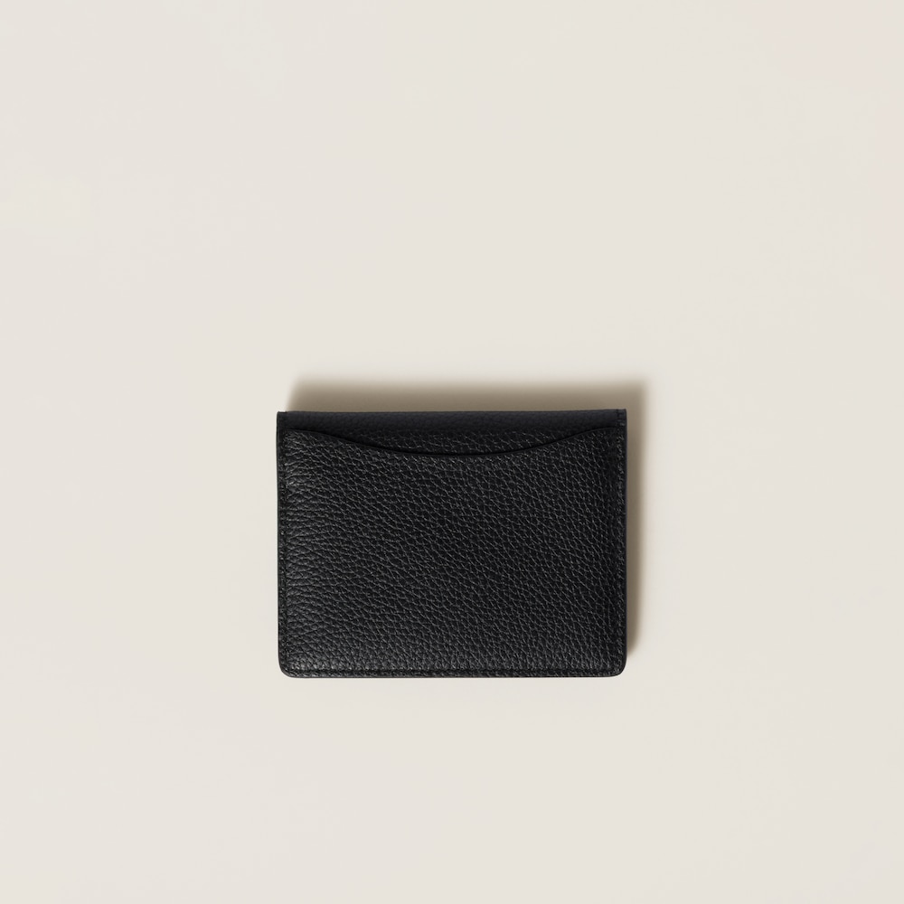 Leather card holder