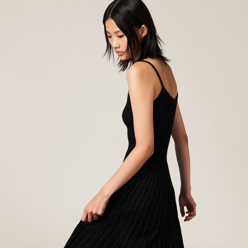 Dress with logo
