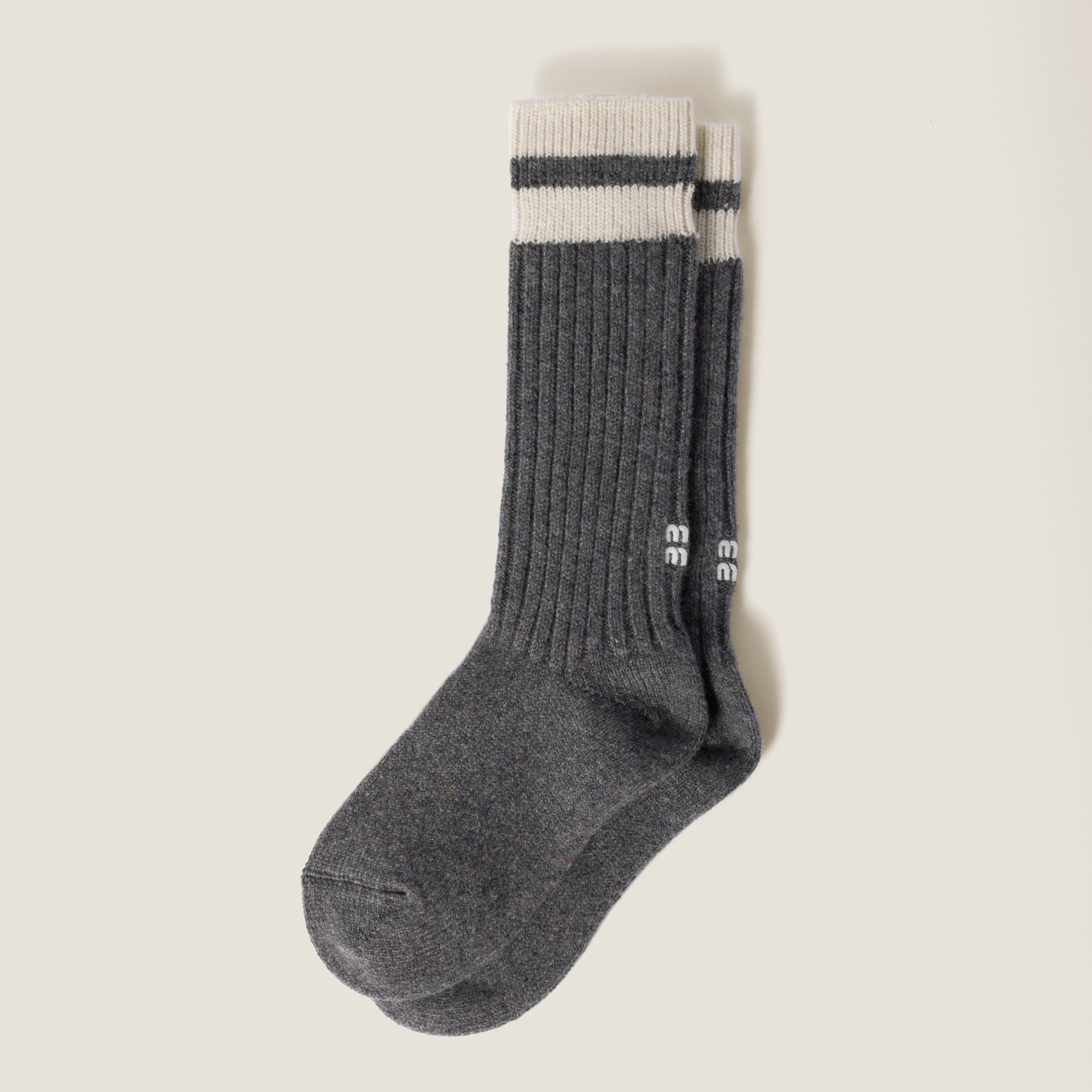 Wool and cashmere socks