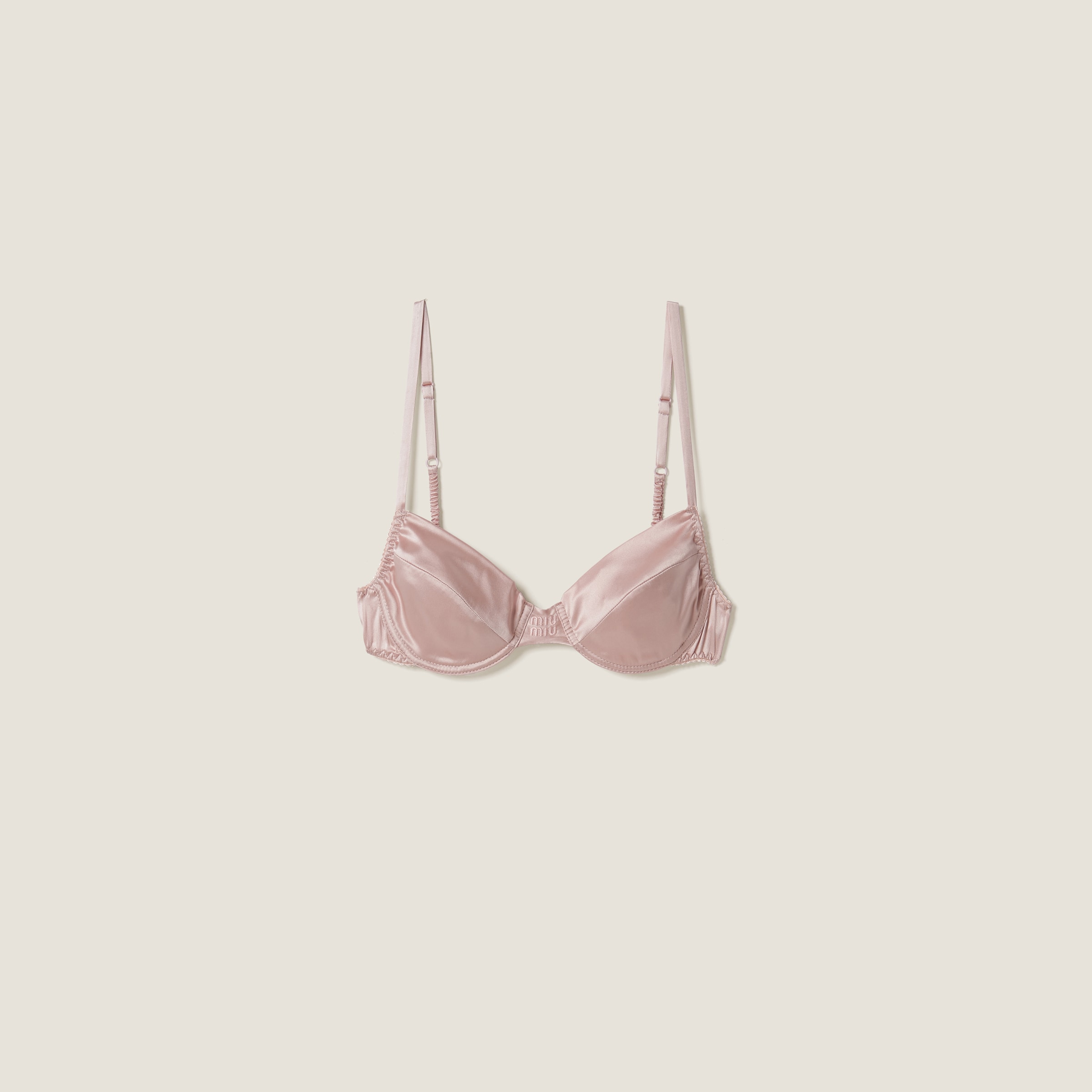 Satin bra