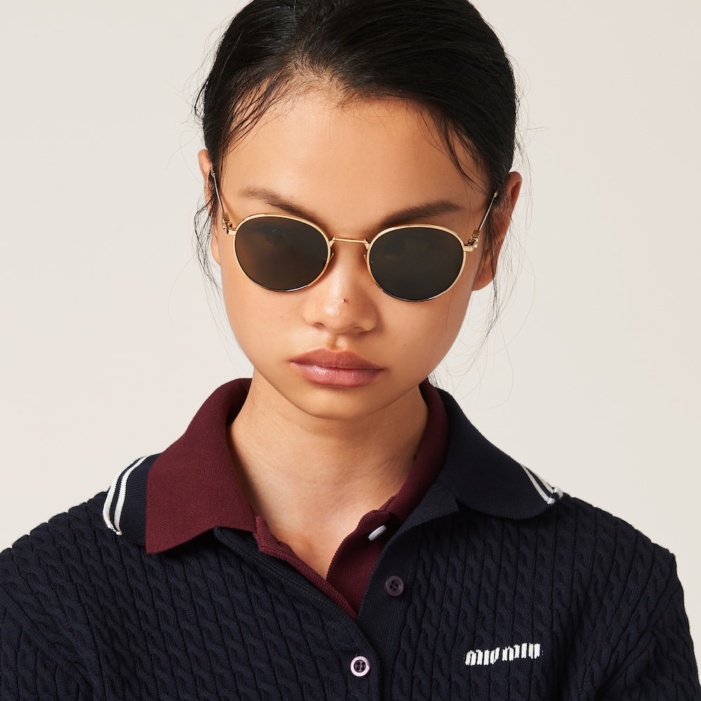 Miu Miu Logo sunglasses