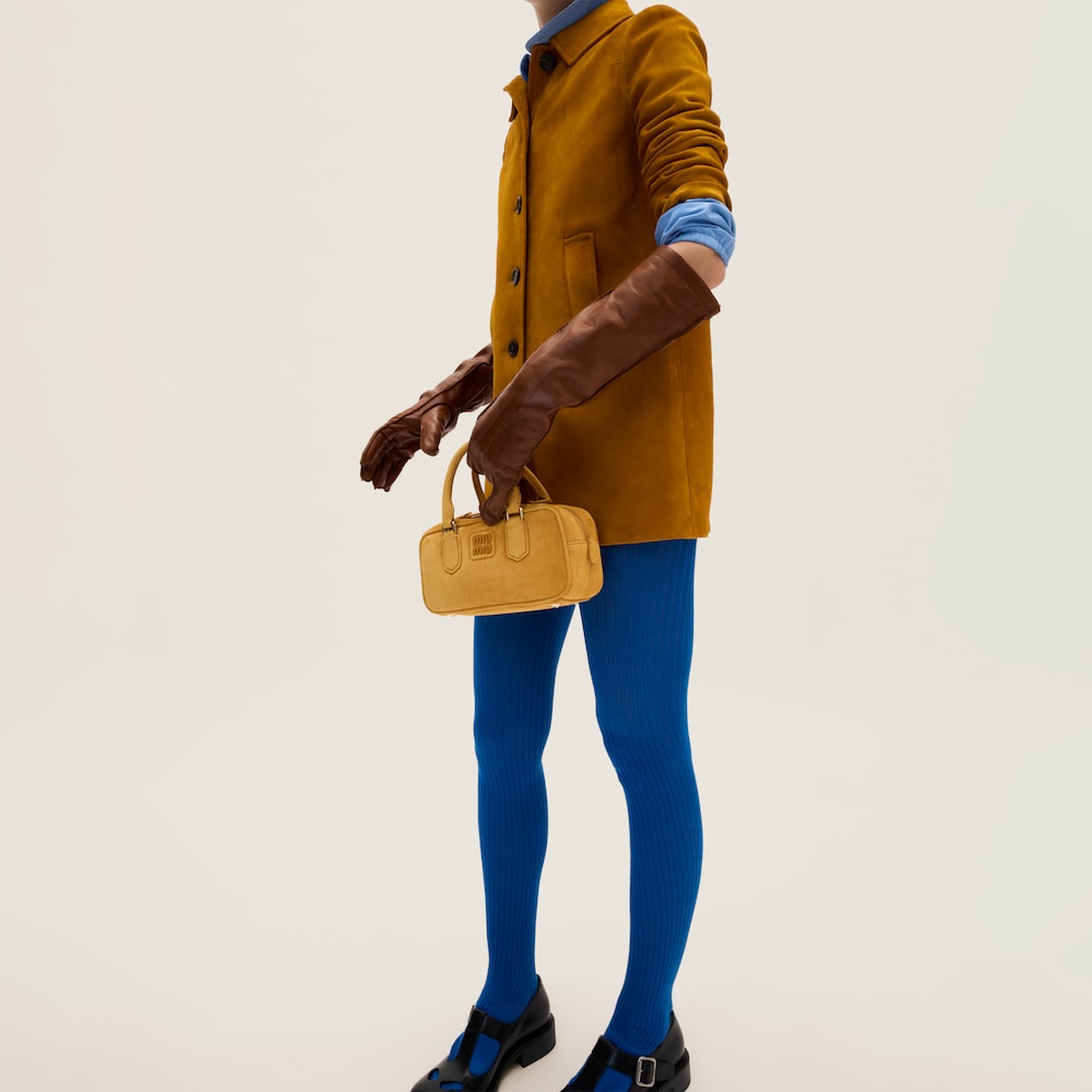 Suede coat