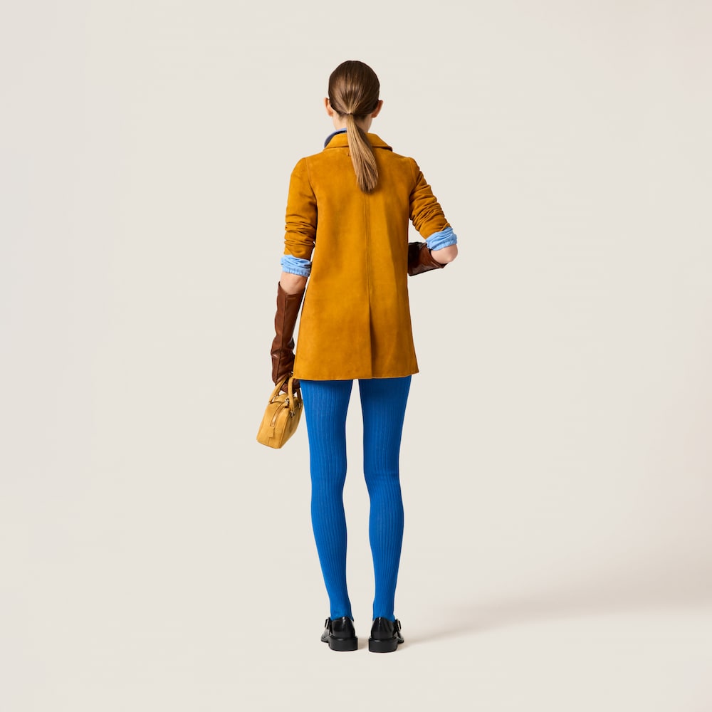 Suede coat
