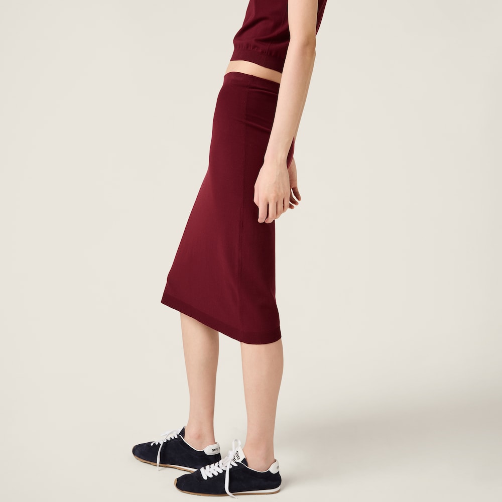 Viscose skirt
