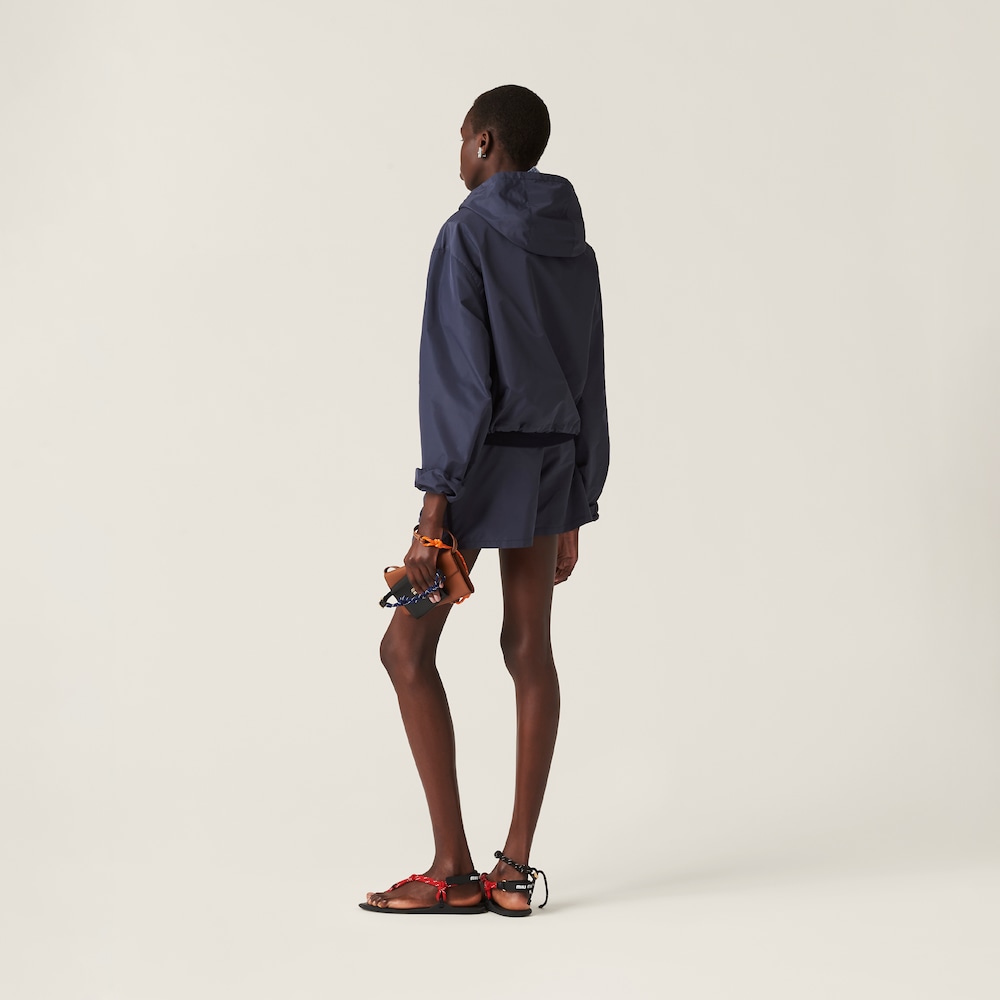 Technical fabric shorts