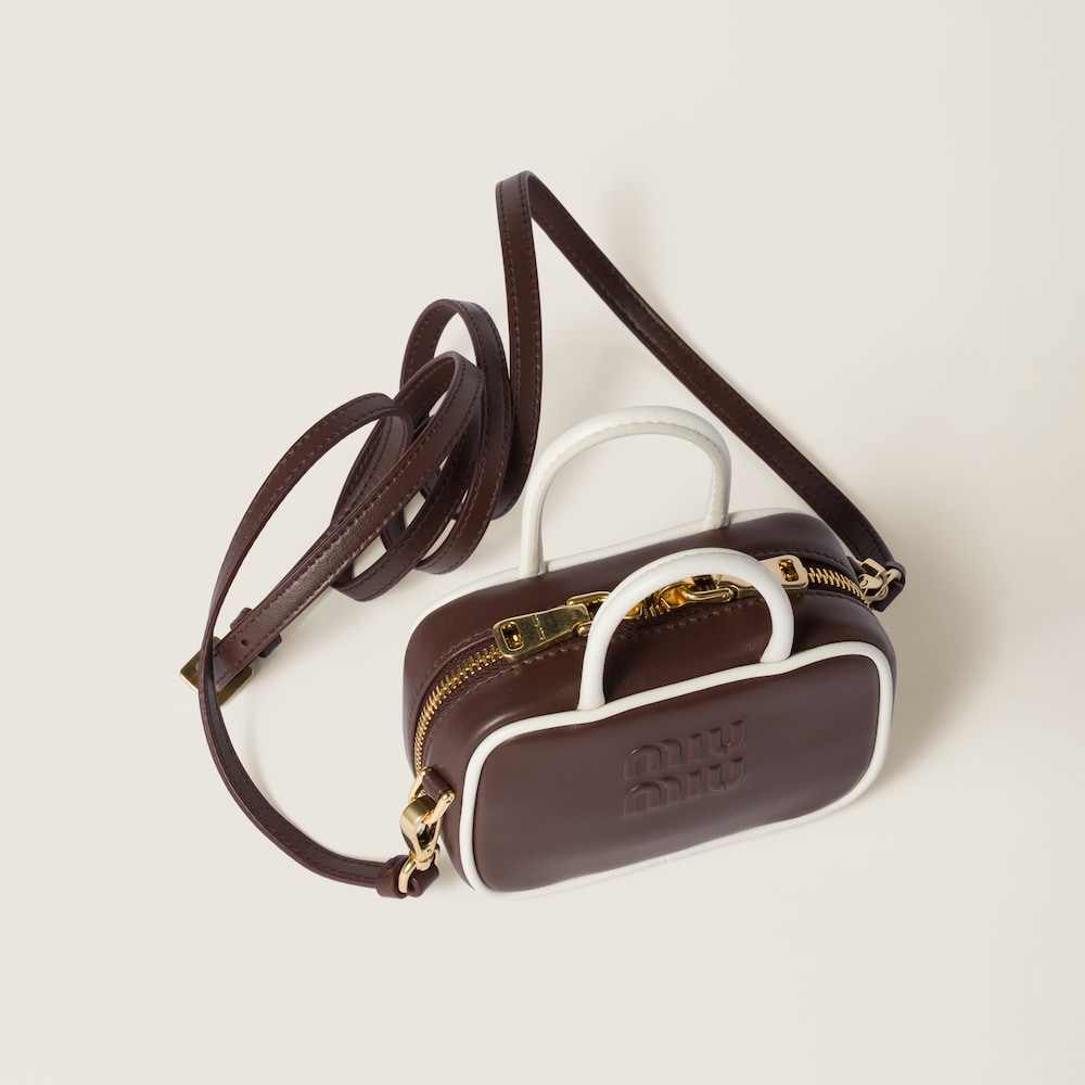 Beau leather micro-bag