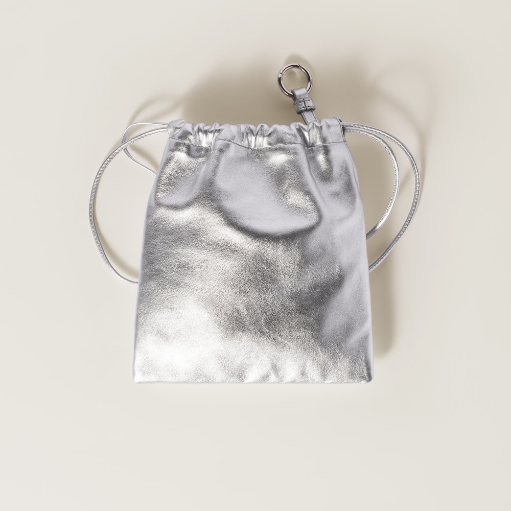 Nappa leather pouch