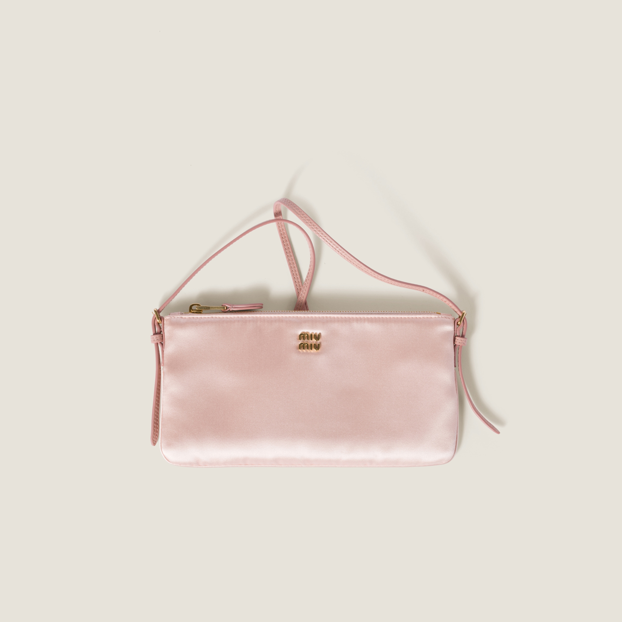 Satin mini pouch