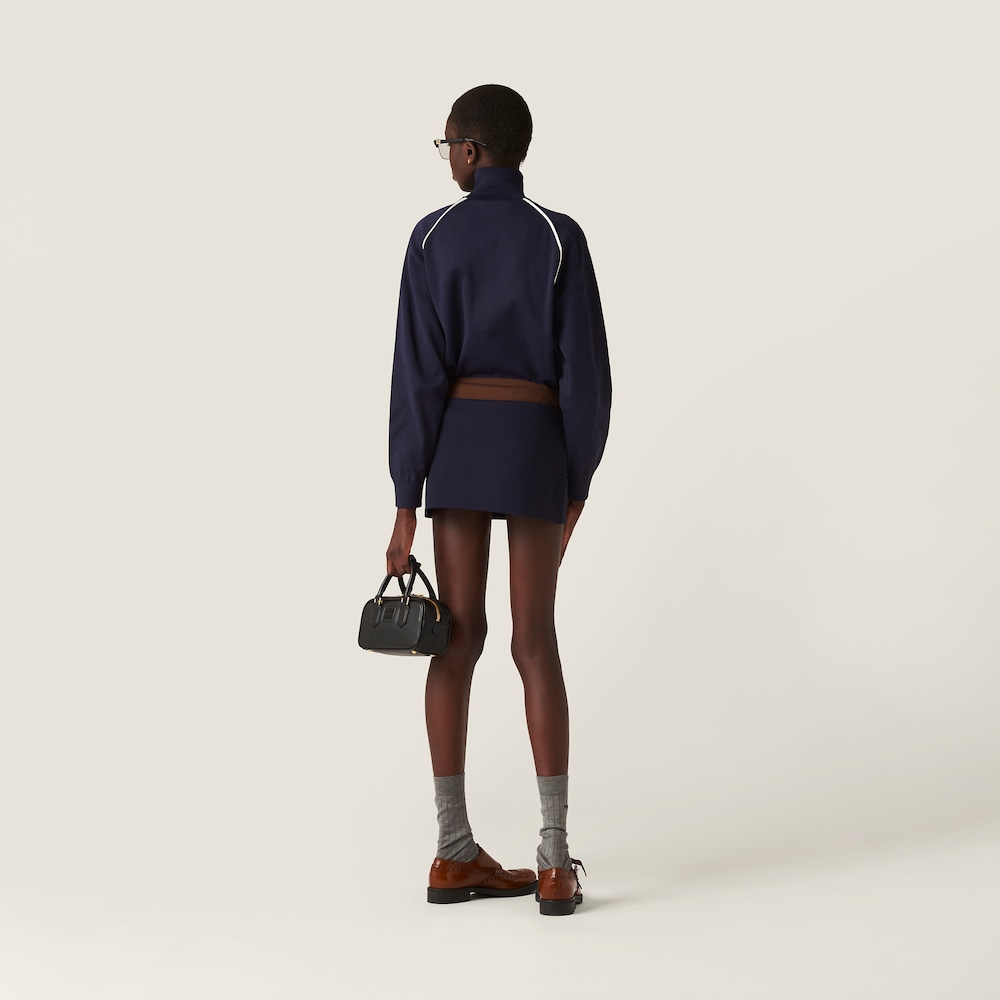 Technical yarn sweatshirt