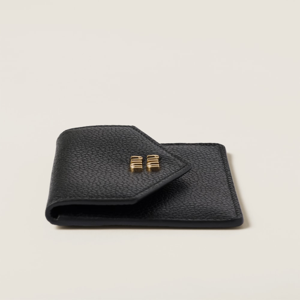 Leather card holder