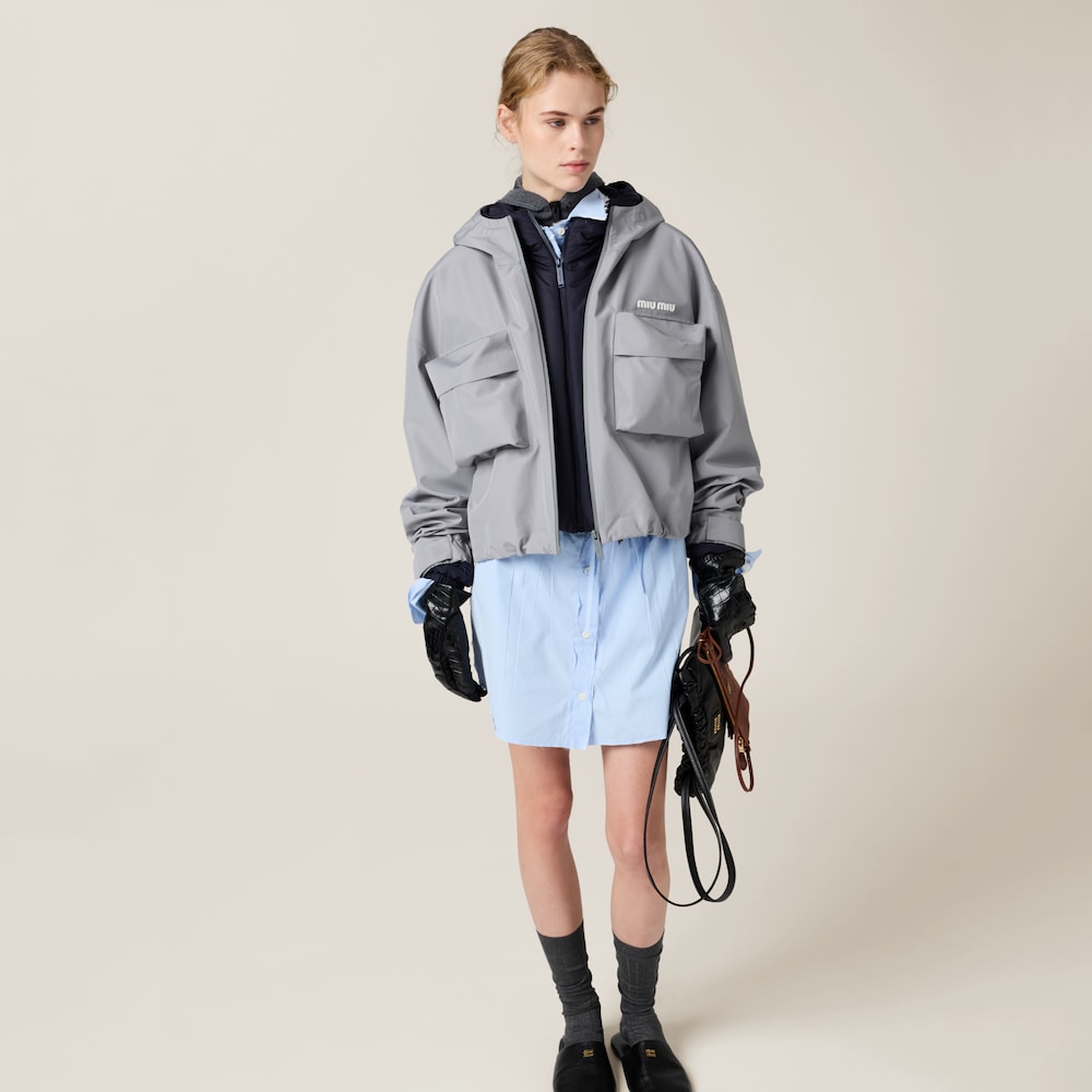 Tec canvas blouson