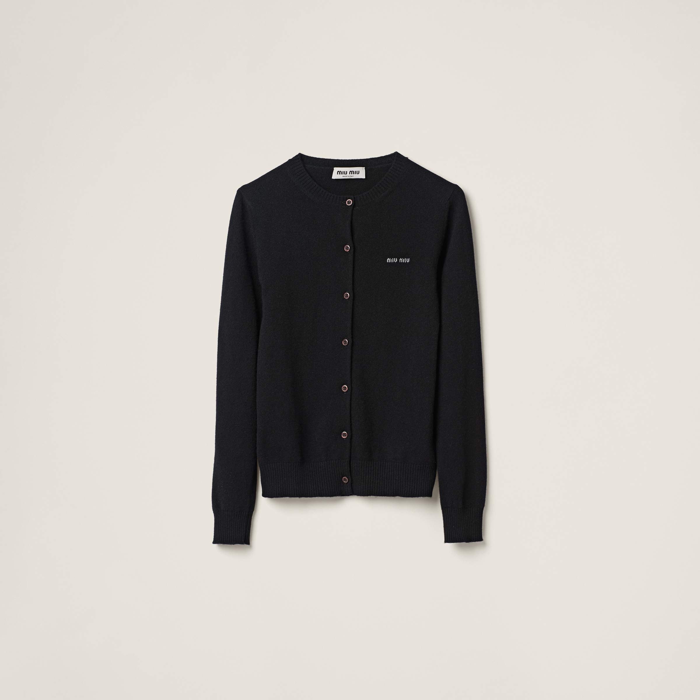 Cashmere knit cardigan