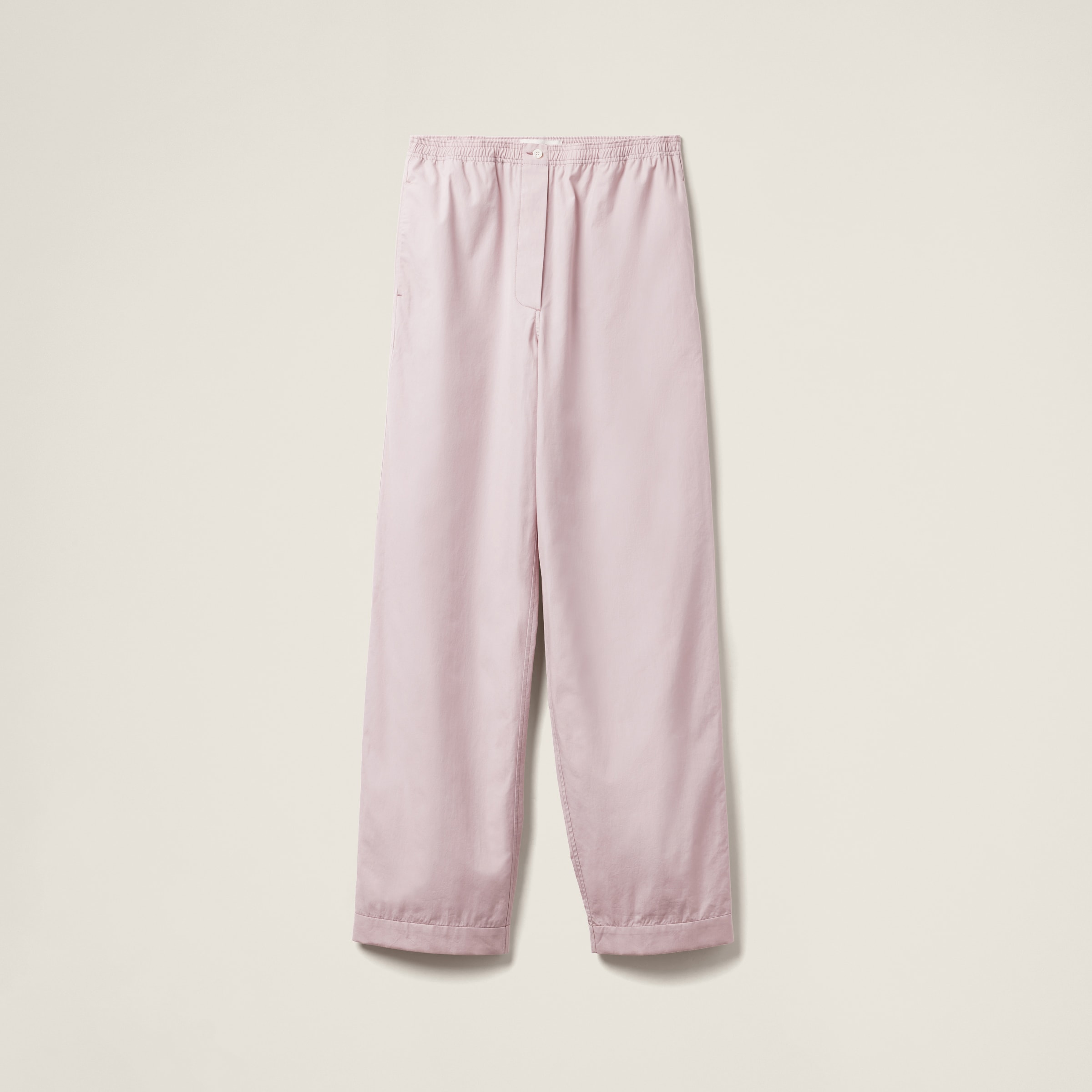 Poplin pajama pants