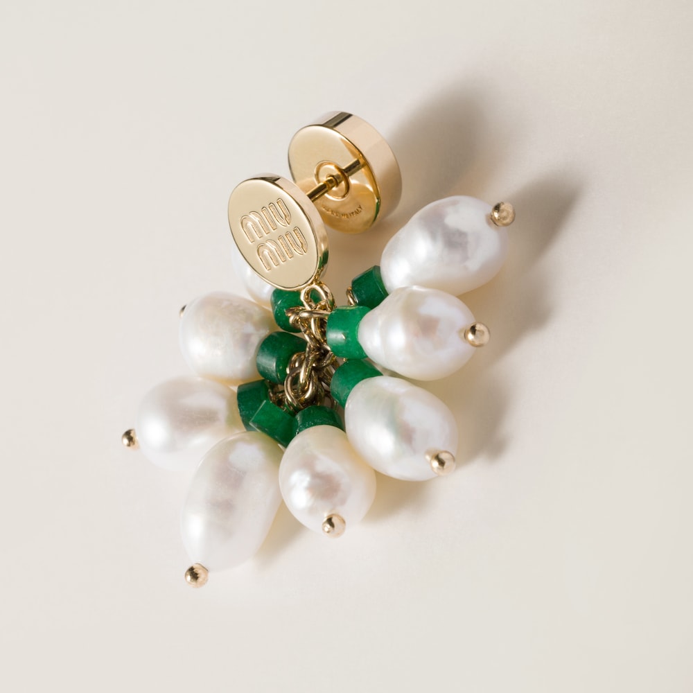 Metal earrings