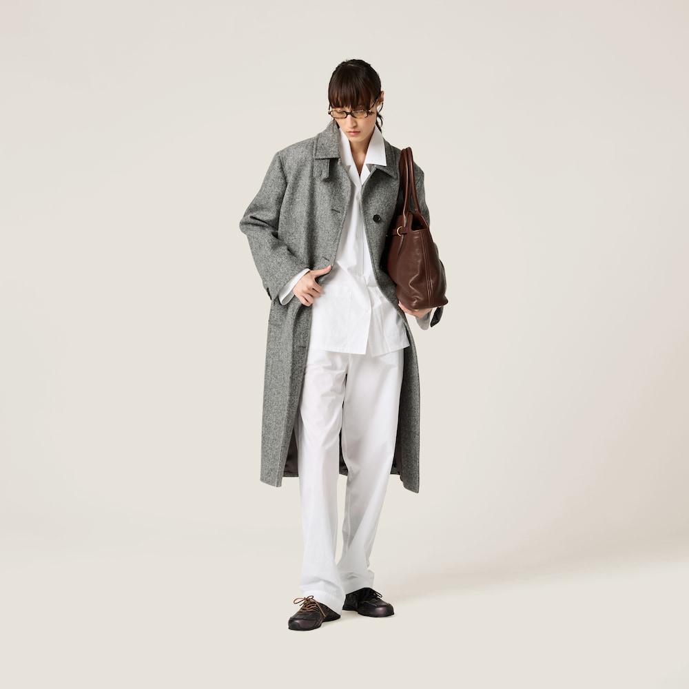 Poplin pajama pants