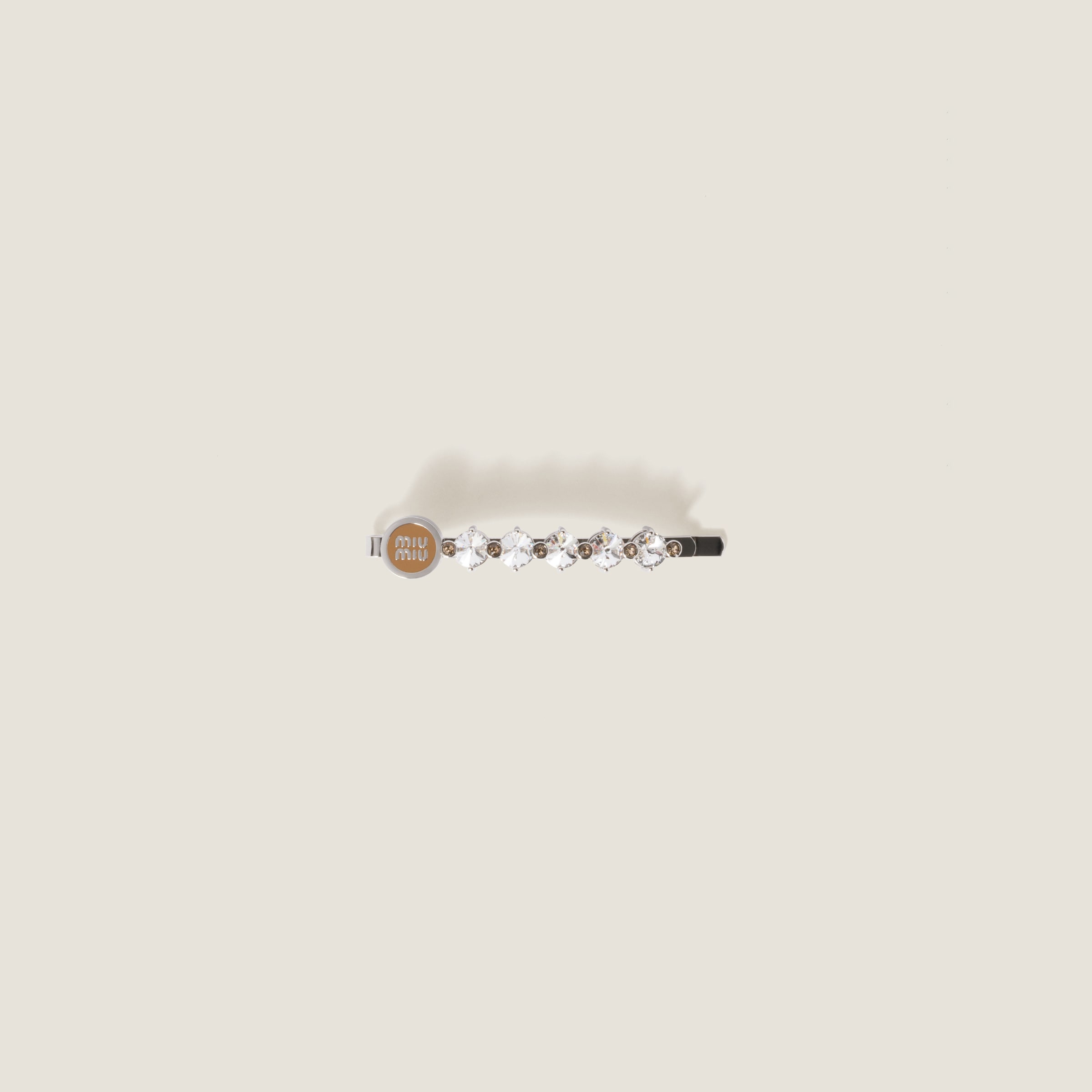 Crystal hair clip