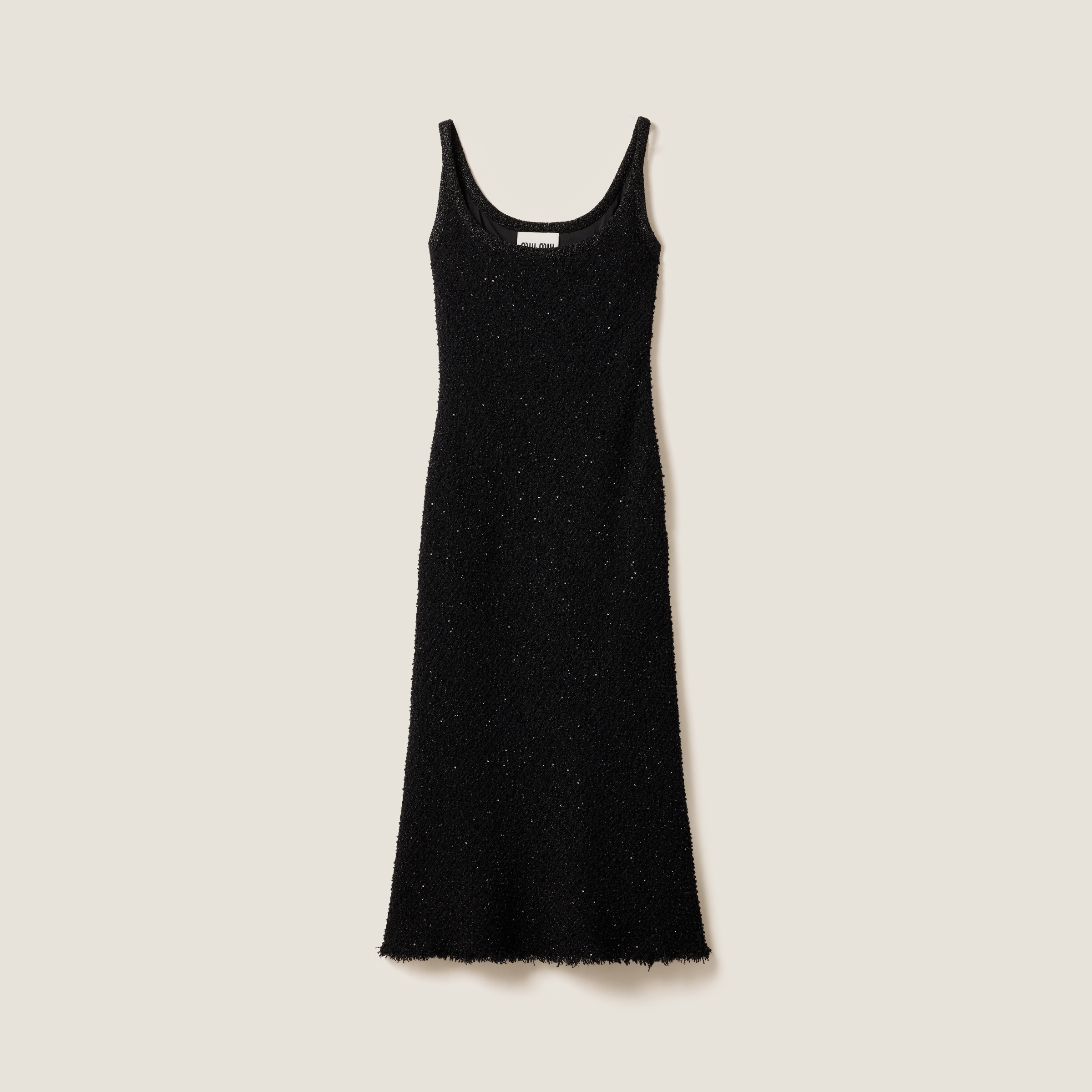 Lamé bouclé dress