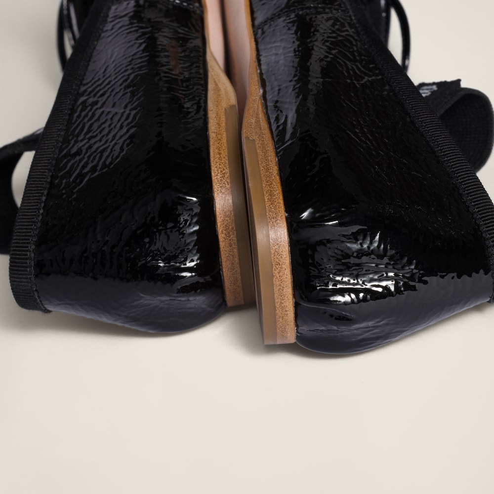 Naplak leather ballerinas