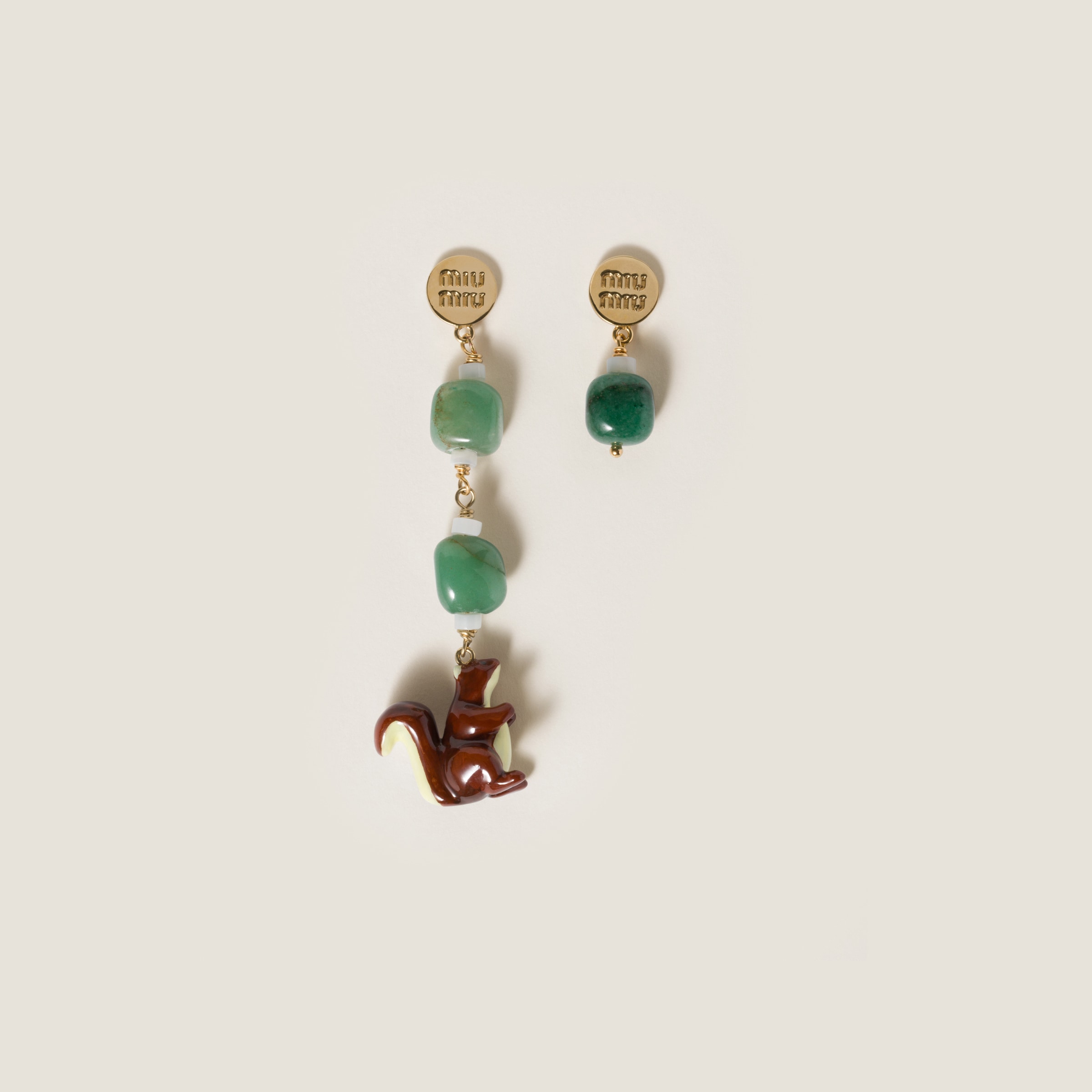 Metal earrings