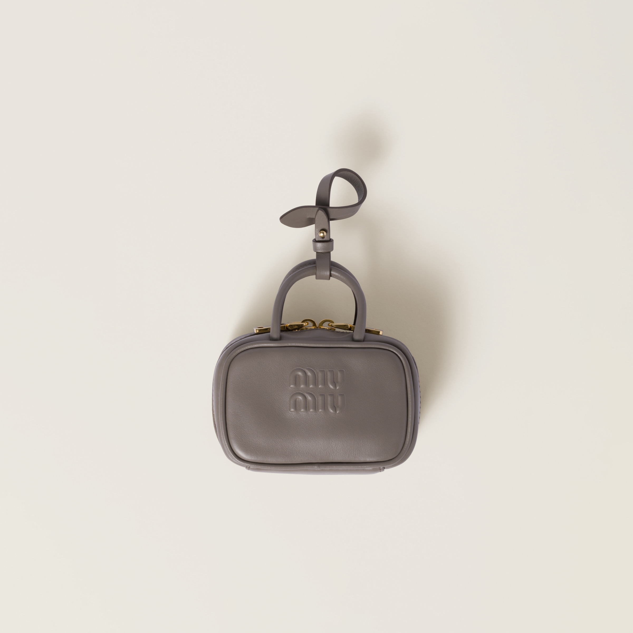 Beau leather micro bag