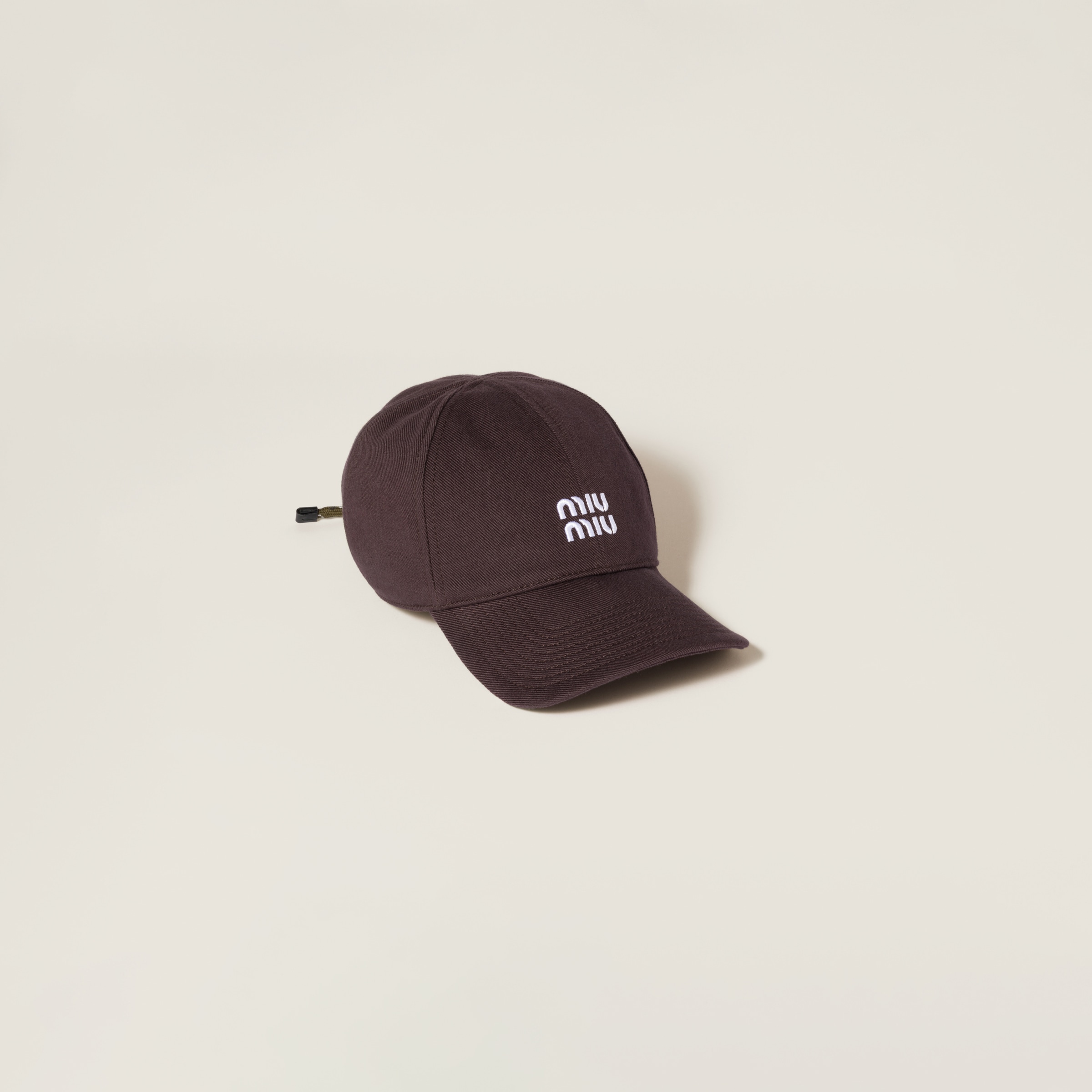 Denim baseball cap