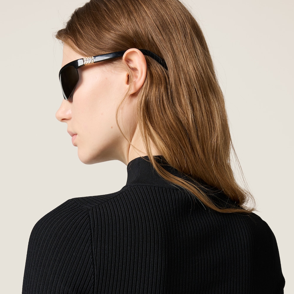 Viscose turtleneck sweater