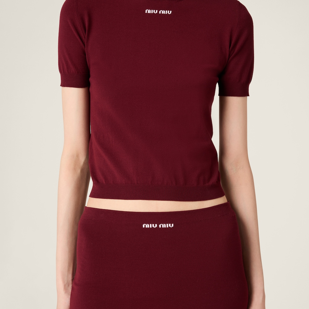 Viscose skirt