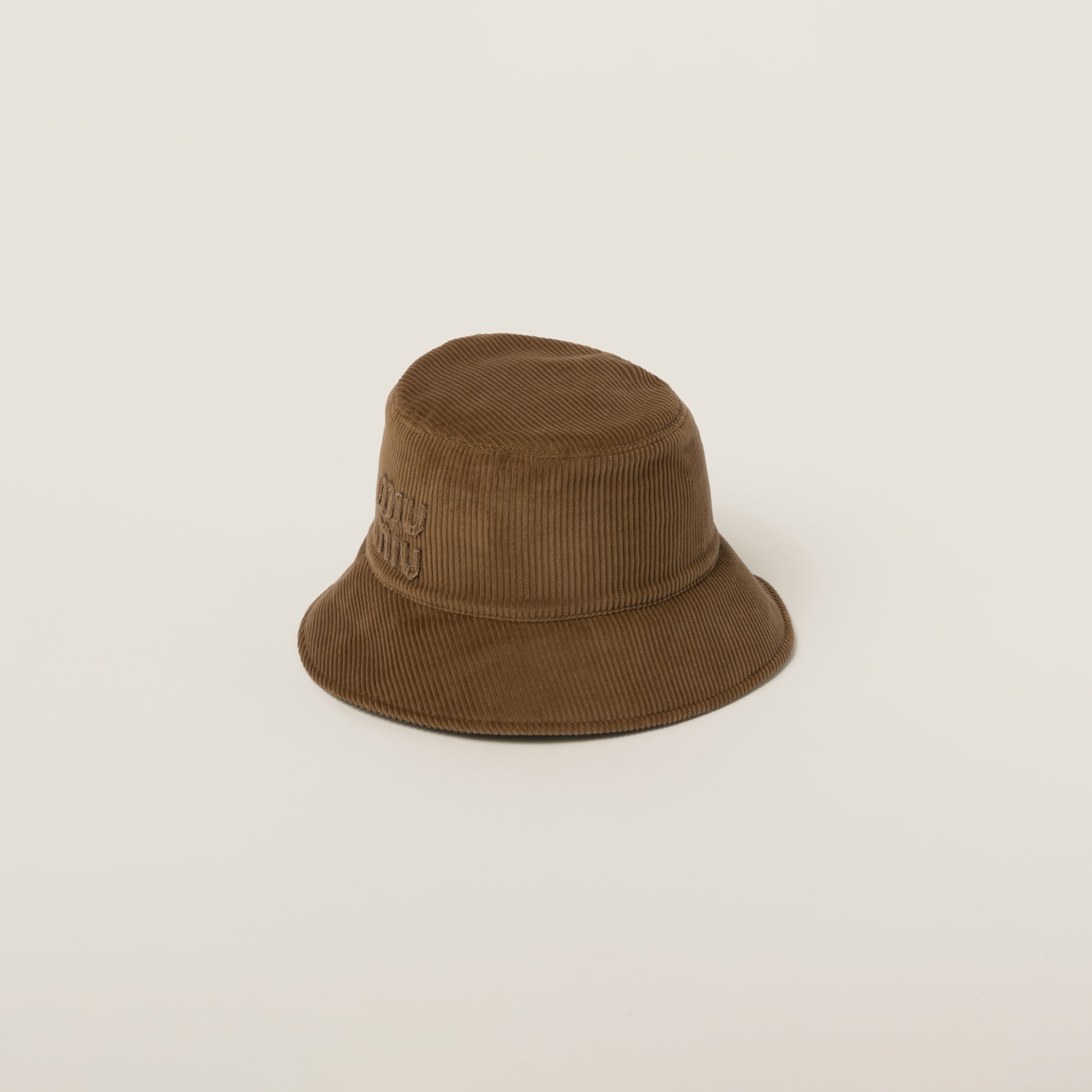 Velvet bucket hat